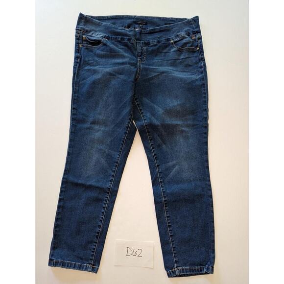 Tommy Hilfiger Blue Jeans Size 16W Windsor Midrise -0523D62 - Picture 1 of 3